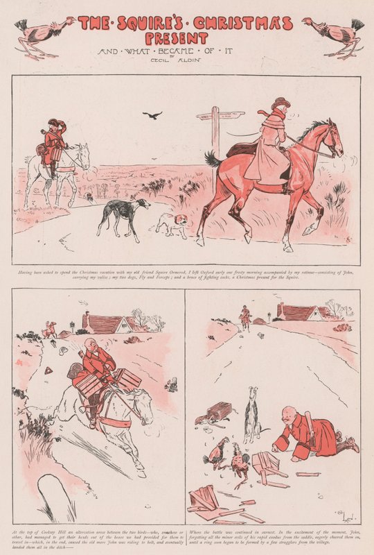 A földesúr karácsonyi ajándéka alkotó: Cecil Charles Windsor Aldin