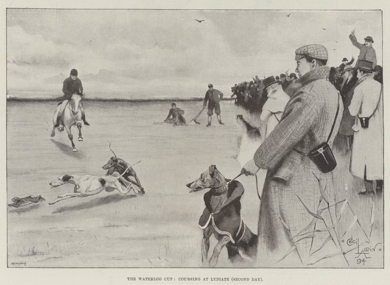 Waterloo Kupa, Lydiate-i pálya, második nap alkotó: Cecil Charles Windsor Aldin