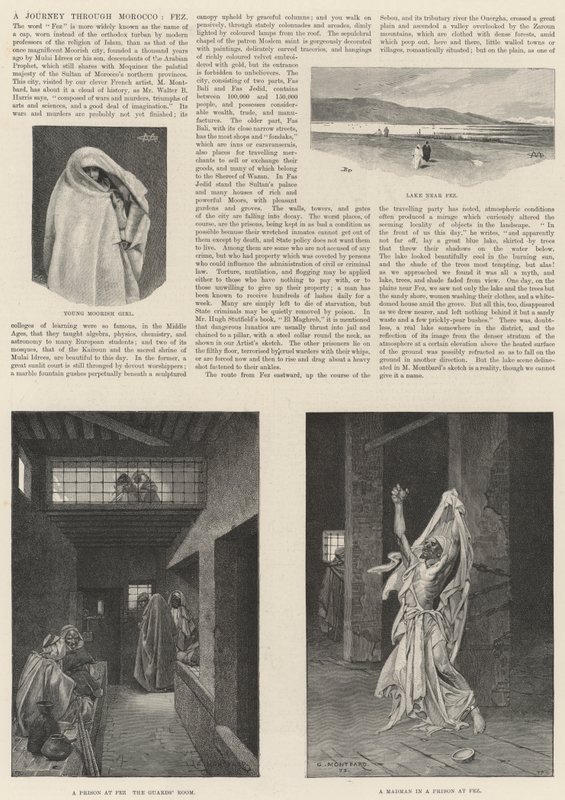 Utazás Marokkón keresztül, Fez alkotó: Charles Auguste Loye