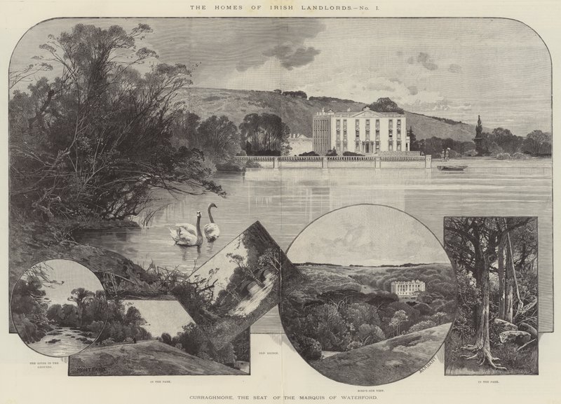 Curraghmore, Waterford márki székhelye alkotó: Charles Auguste Loye