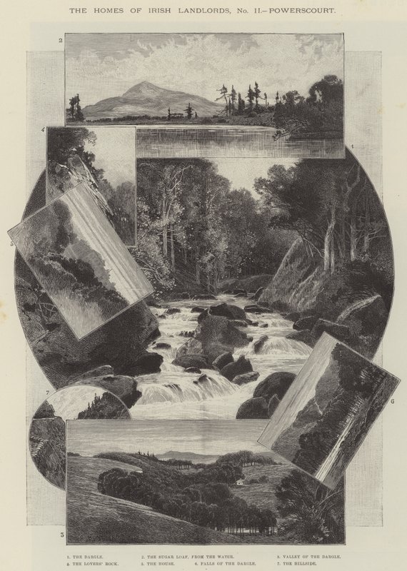 Powerscourt alkotó: Charles Auguste Loye