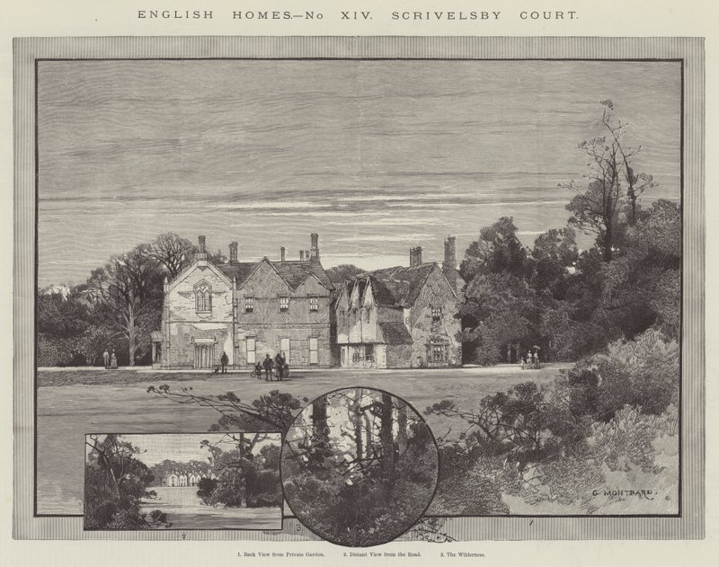 Scrivelsby Court alkotó: Charles Auguste Loye