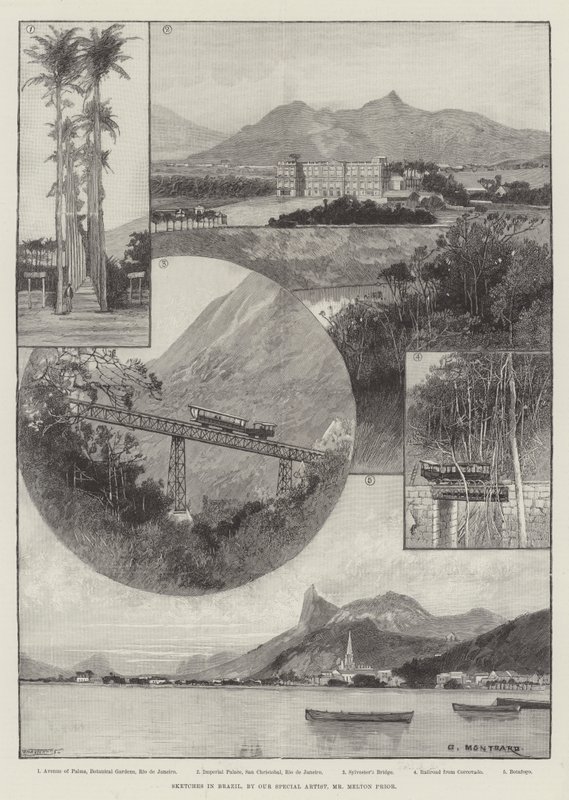 Vázlatok Brazíliában alkotó: Charles Auguste Loye