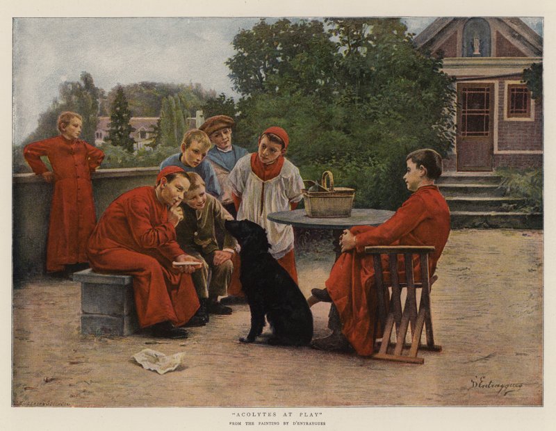 Akolitusok a Playen alkotó: Charles Bertrand D