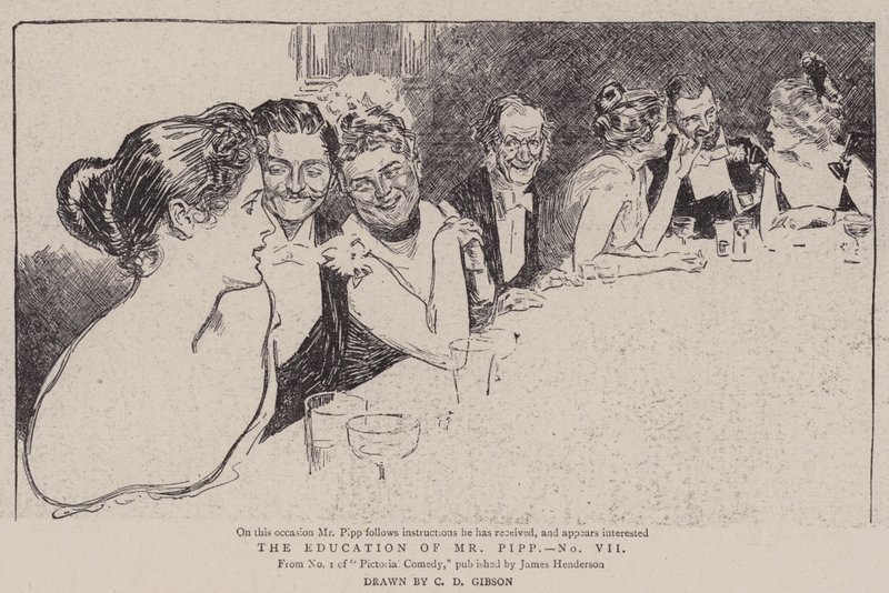Pipp úr oktatása, VII alkotó: Charles Dana Gibson