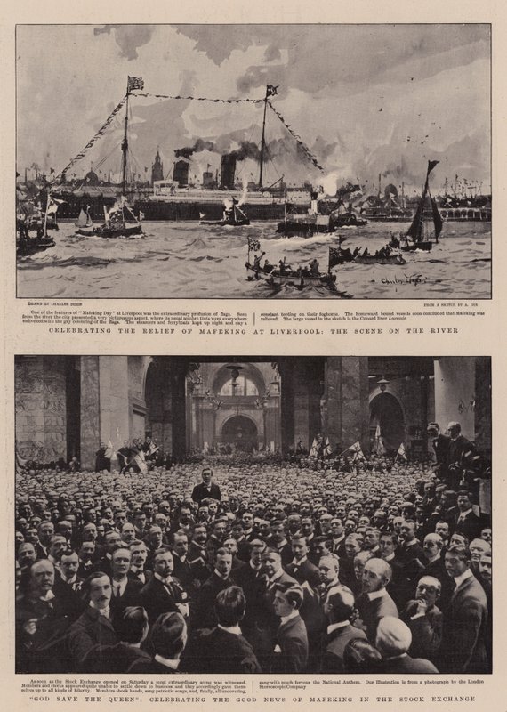 A Mafeking megkönnyebbülése alkotó: Charles Edward Dixon