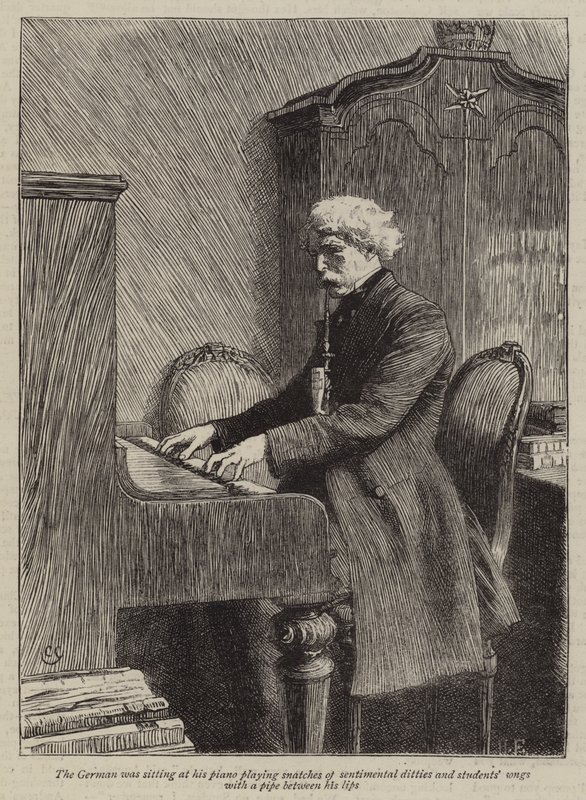 Celia lugasánál alkotó: Charles Green
