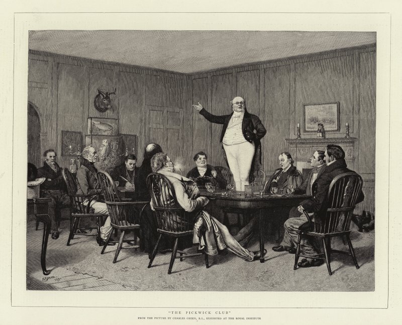 A Pickwick Klub alkotó: Charles Green