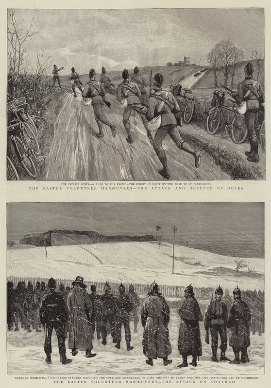 A húsvéti önkéntes manőverek alkotó: Charles J. Staniland