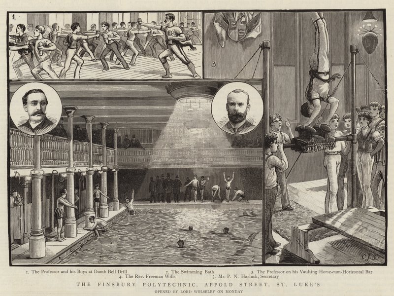 A Finsbury Polytechnic, Appold Street, St Luke