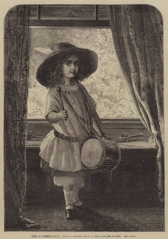 A dobos fiú alkotó: Charles James Lewis