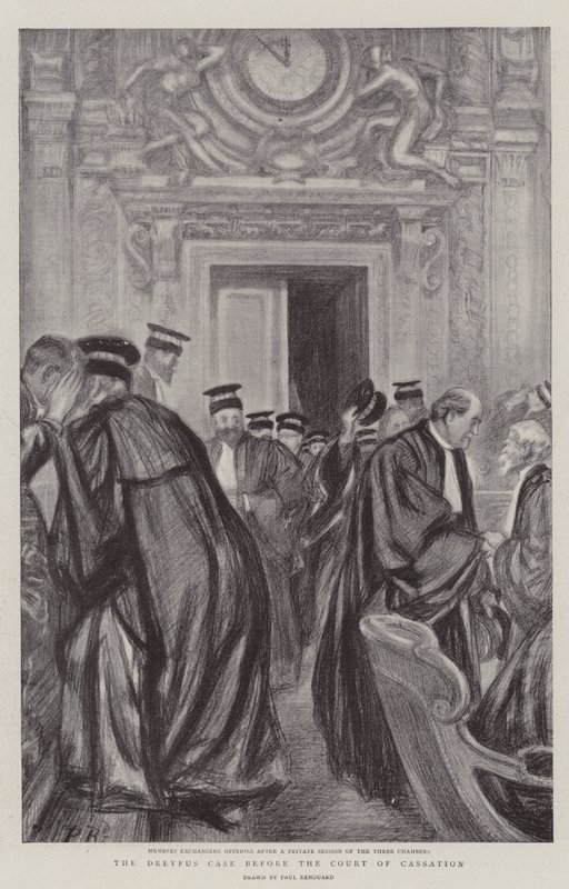 A Dreyfus-ügy a Semmítőszék előtt alkotó: Charles Paul Renouard