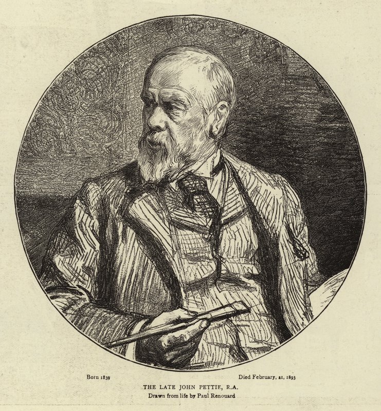 A néhai John Pettie, RA alkotó: Charles Paul Renouard