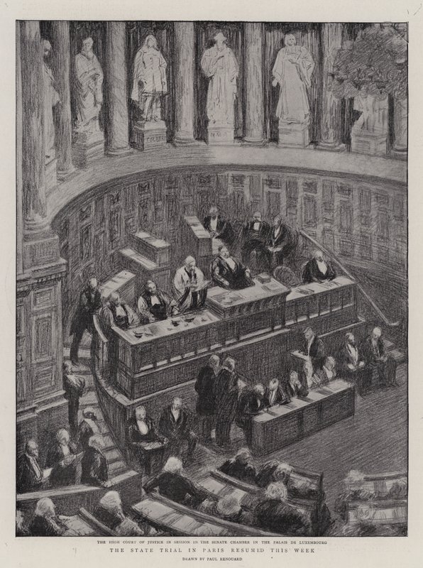A héten folytatódott a párizsi államper alkotó: Charles Paul Renouard