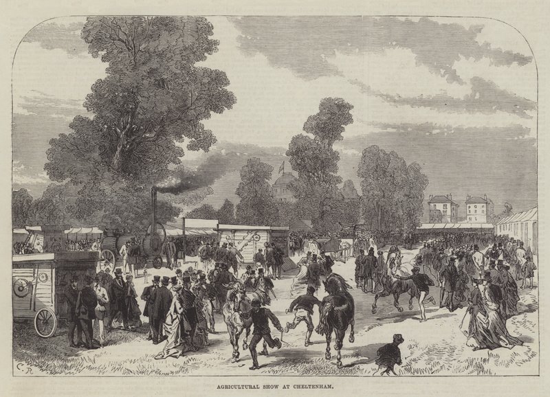 Agrárkiállítás Cheltenhamban alkotó: Sir John Charles Robinson