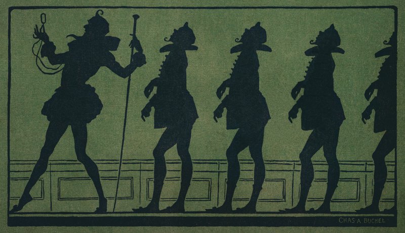 Tizenkettedik éjszaka: Malvolio (színes litó) alkotó: Charles A. Buchel