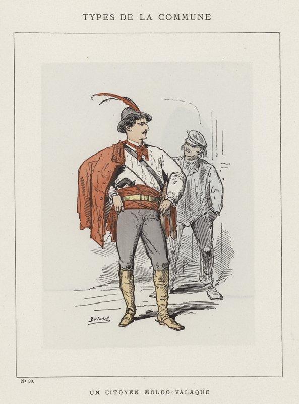 Moldovai-halák állampolgár alkotó: Charles Albert d Arnoux Bertall