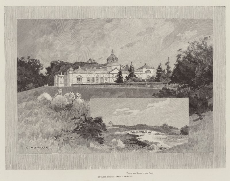 Howard kastély alkotó: Charles Auguste Loye