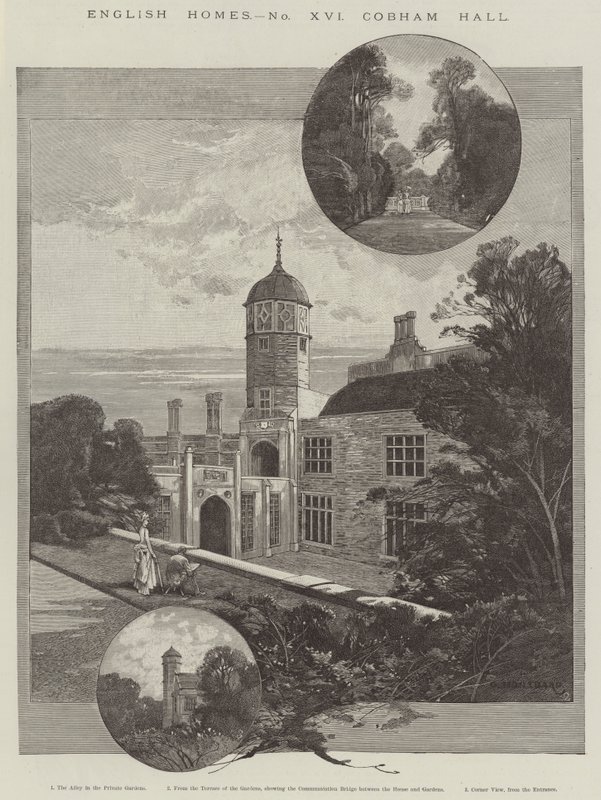 Cobham Hall alkotó: Charles Auguste Loye