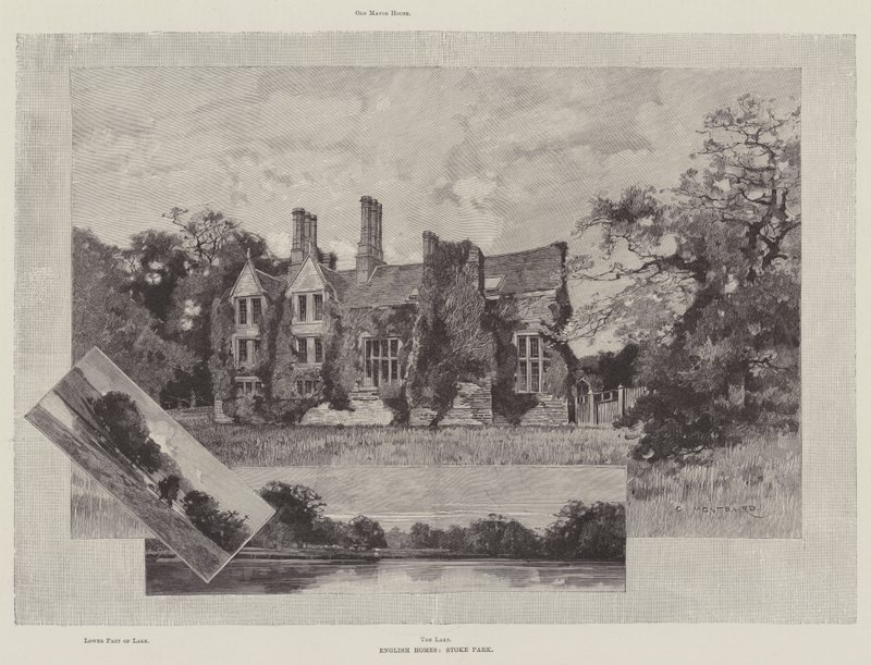 English Homes, Stoke Park alkotó: Charles Auguste Loye