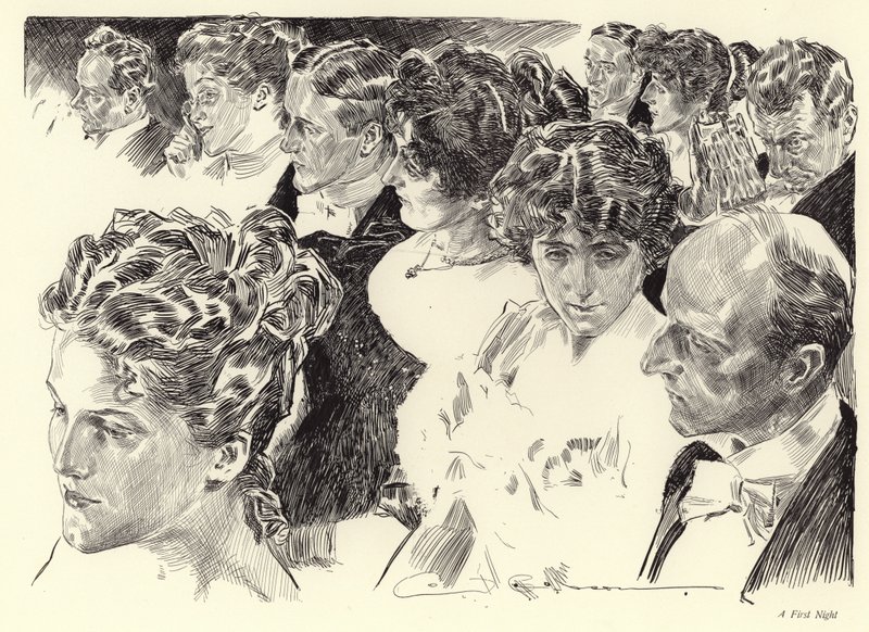 Egy első éjszaka alkotó: Charles Dana Gibson