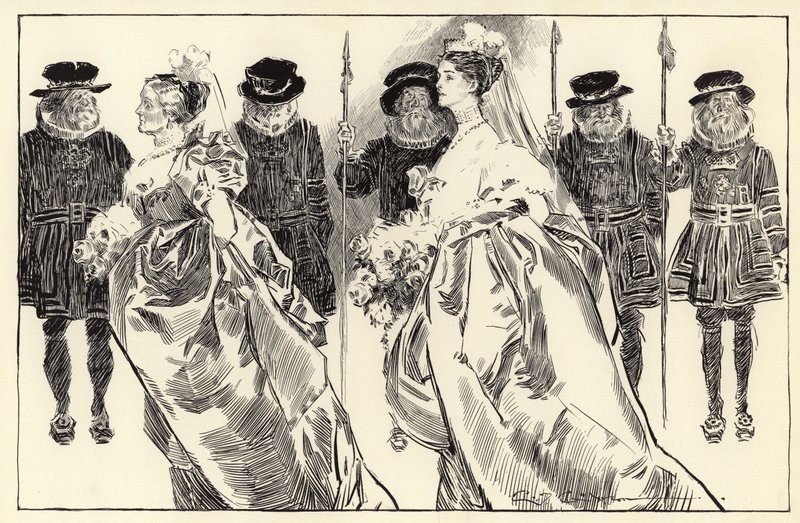 Bemutató után alkotó: Charles Dana Gibson