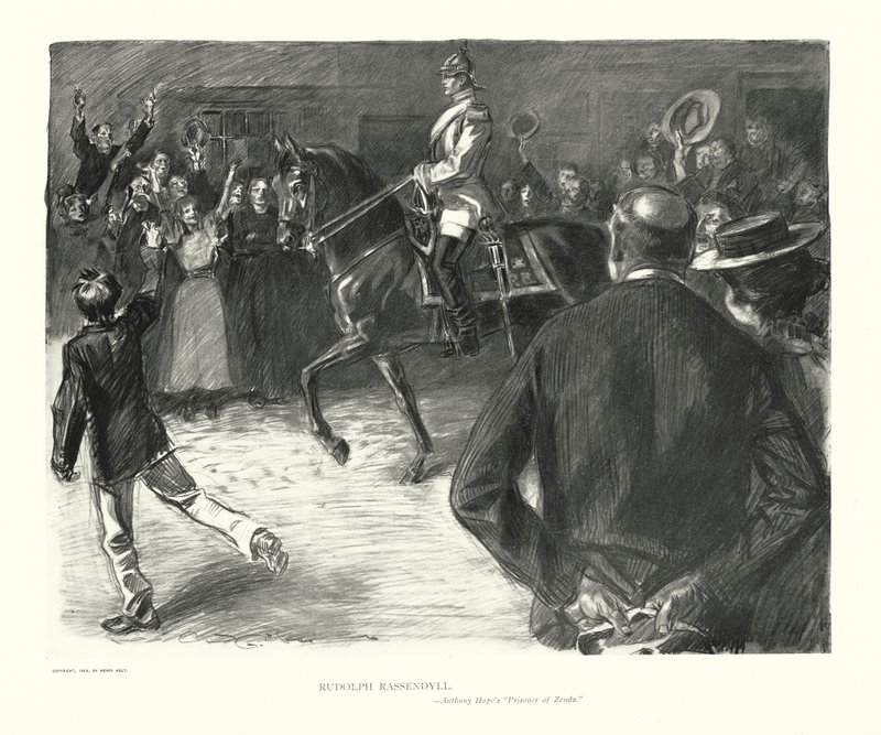Rudolph Rassendyll (litográfia) alkotó: Charles Dana Gibson