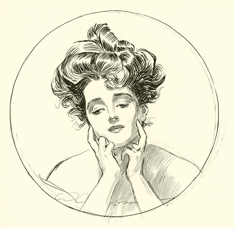 A szép özvegy alkotó: Charles Dana Gibson