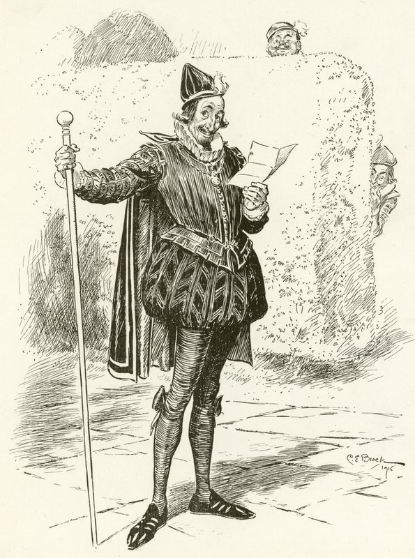 Malvolio alkotó: Charles Edmund Brock