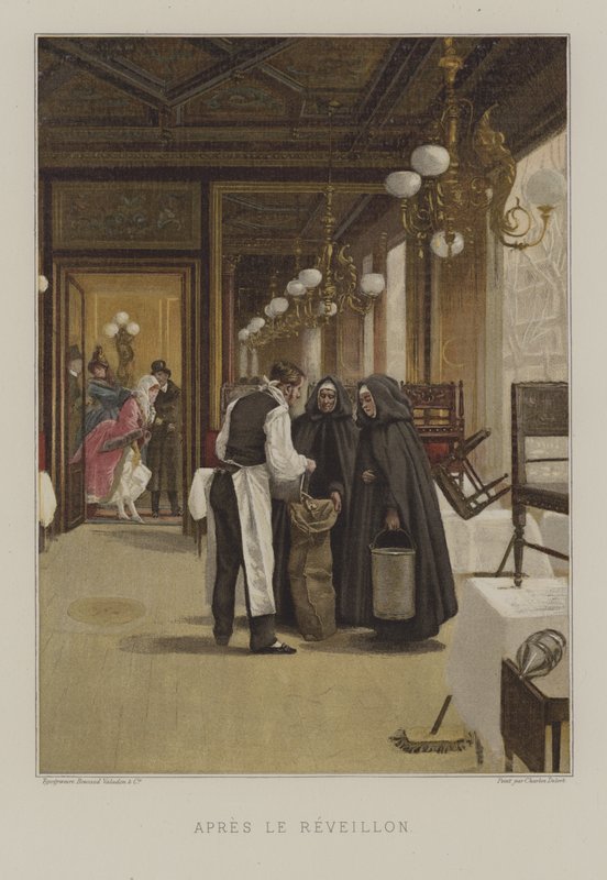 Szilveszter után alkotó: Charles Edouard Delort