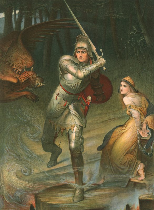 Szent György alkotó: Charles Edward Halle