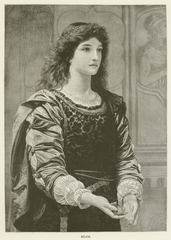 Silvia alkotó: Charles Edward Perugini