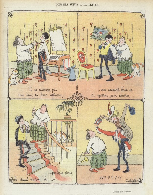Illusztráció Le Rire alkotó: Charles Emile Egli