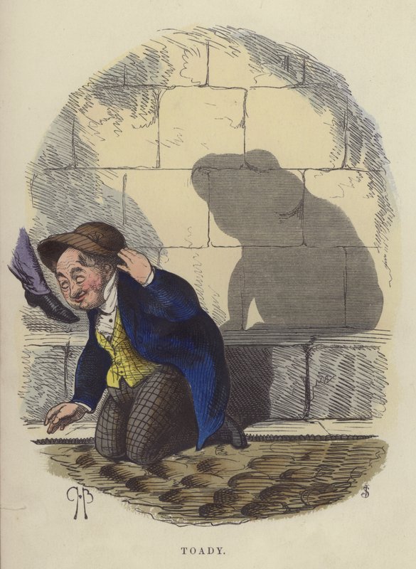 Toady (színes metszet) alkotó: Charles Henry Bennett