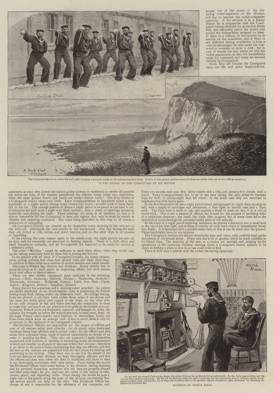A mi parti őrségünk (litho) alkotó: Charles J. (after) Staniland