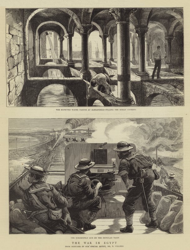 A háború Egyiptomban alkotó: Charles J. Staniland