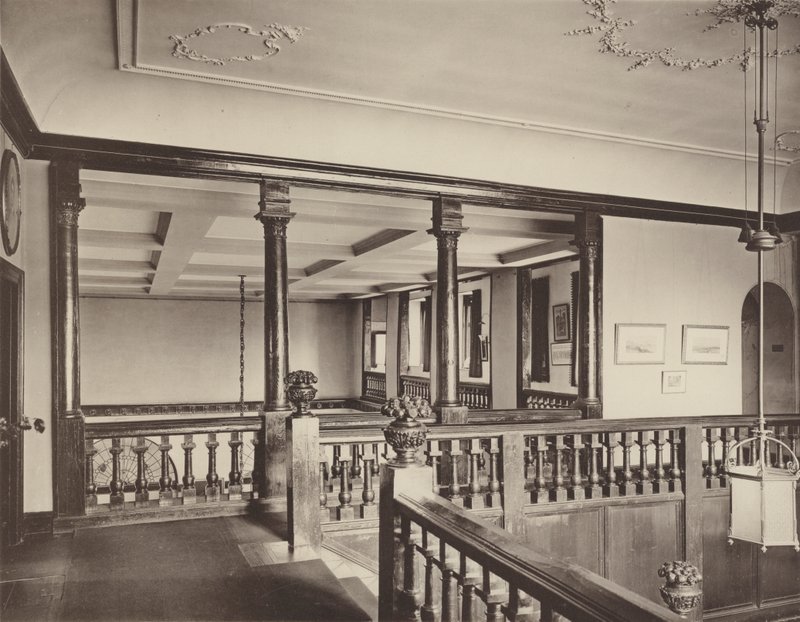 Farnham kastély, Kent, a lépcsőház alkotó: Charles Latham