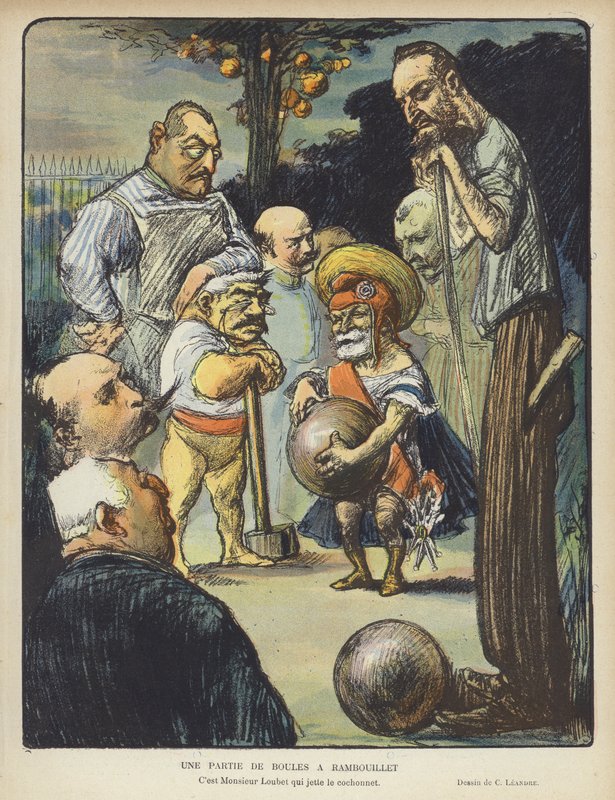 Illusztráció Le Rire alkotó: Charles Leandre