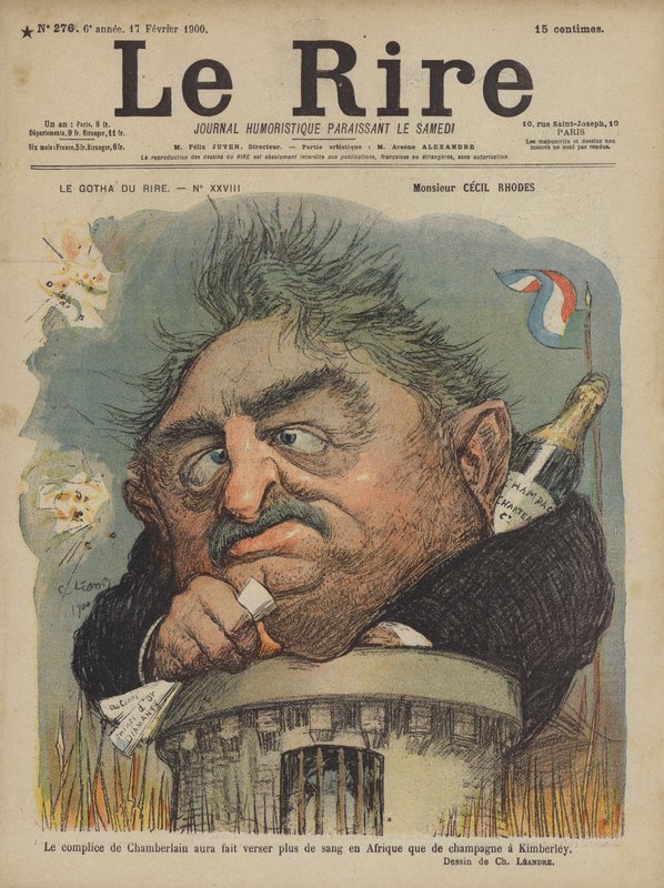 Illusztráció Le Rire alkotó: Charles Leandre
