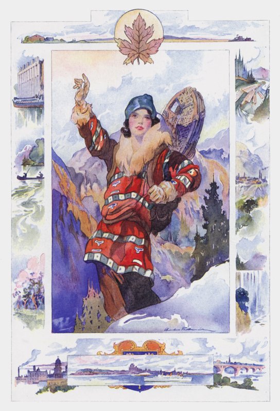 Kanada (színes litó) alkotó: Charles Robinson