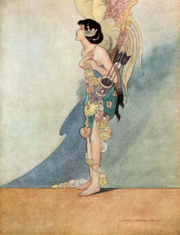 "Édesek az ajkai, mint a méz" alkotó: Charles Robinson
