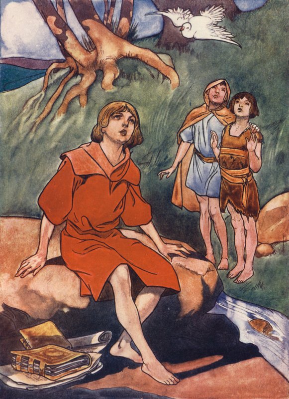 Walesi Szent Dávid alkotó: Charles Robinson