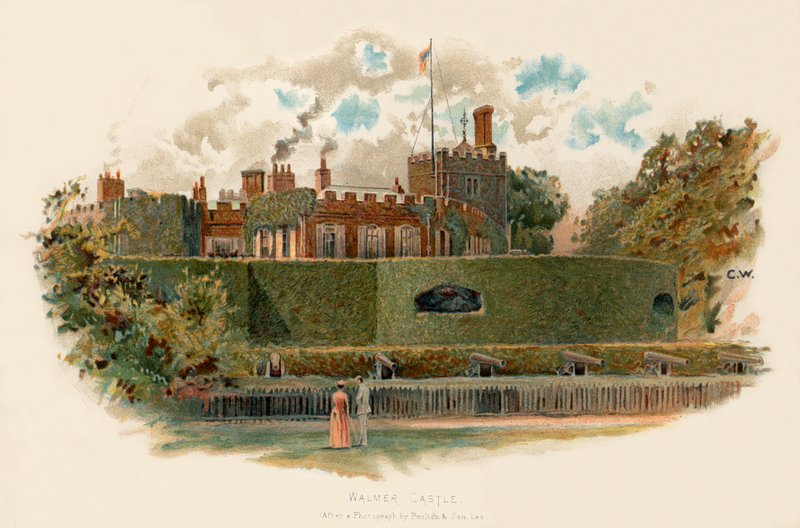 Walmer kastély alkotó: Charles Wilkinson