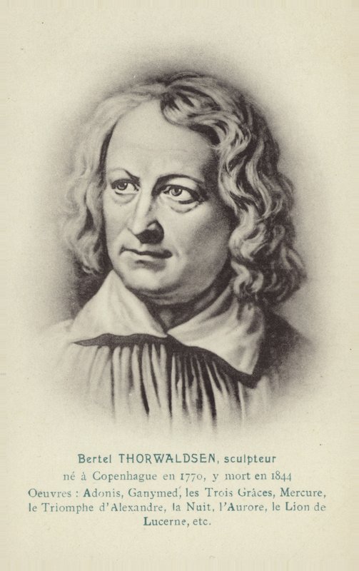 Bertel Thorvaldsen dán szobrász alkotó: Christoffer Wilhelm Eckersberg
