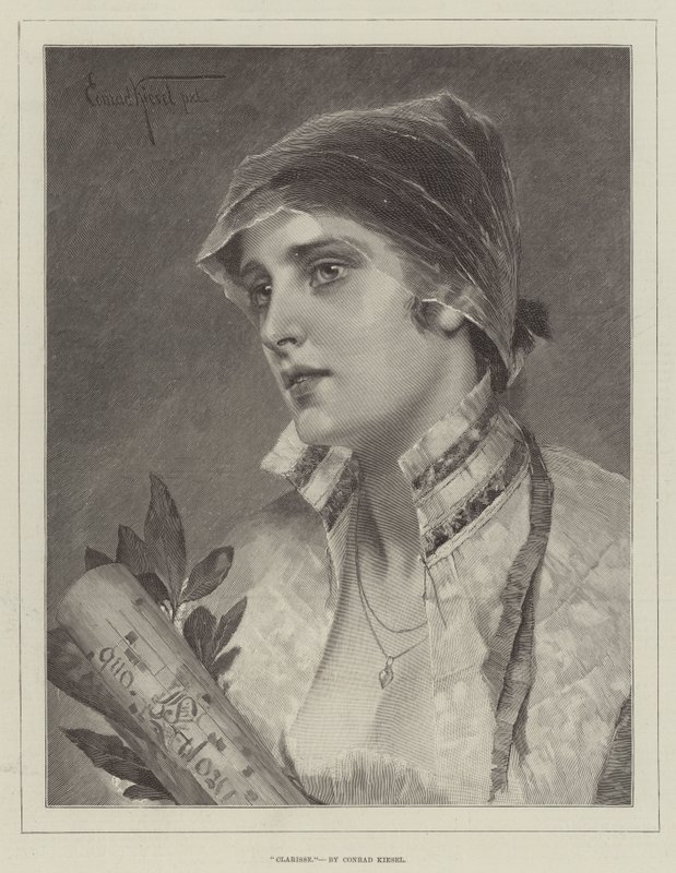 Clarisse alkotó: Conrad Kiesel