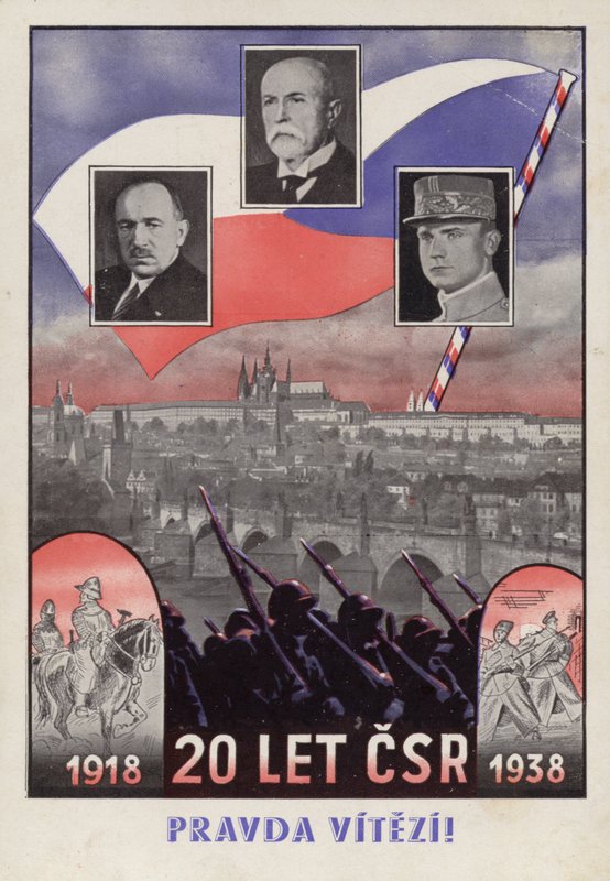 Csehszlovákia függetlenségének ünneplése 1918-1938 alkotó: Czech School