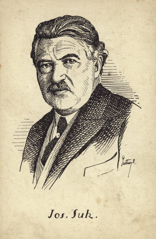 Josef Suk portréja alkotó: Czech School