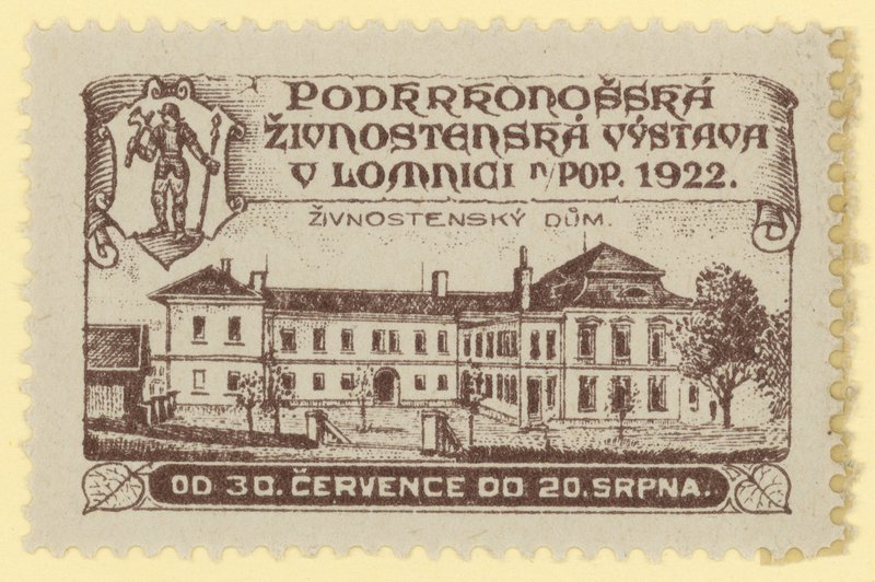 Kereskedelmi kiállítás, Lomnica., Csehszlovákia, 1922 alkotó: Czech School