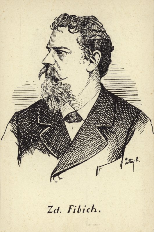 Zdenek Fibich cseh zeneszerző (1850-1900) alkotó: Czech School