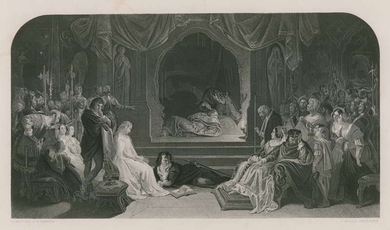 Hamlet alkotó: Daniel Maclise